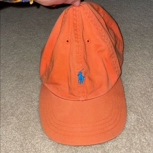 Orange Polo hat